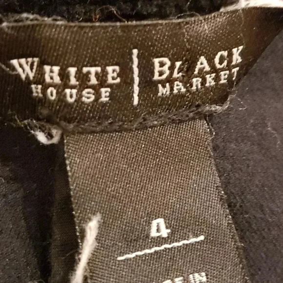 White House Black Market velour jacket size 4 - Picture 8 of 9